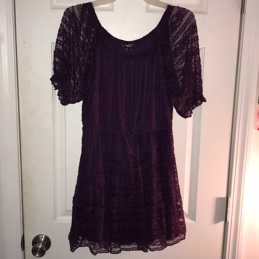 Purple dress
